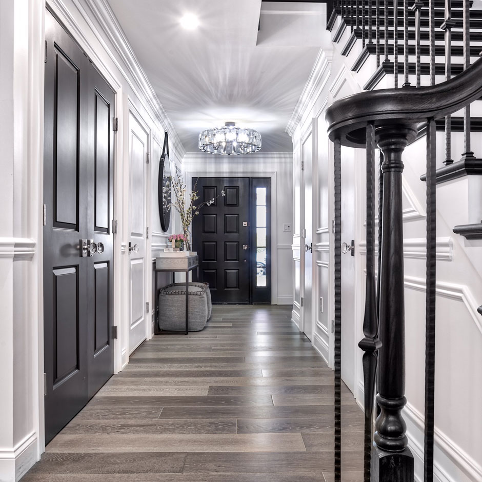 Creative Partner Kate Rumson Design — home hall entry foyer area