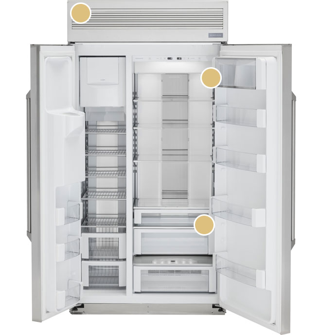 Ge Monogram Refrigerator Parts Imt, Ge Monogram Refrigerator Replacement Shelves